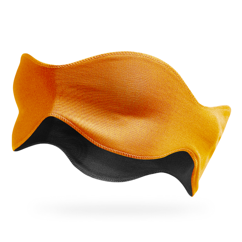 3-in-1 Sleep Mask, Orange.