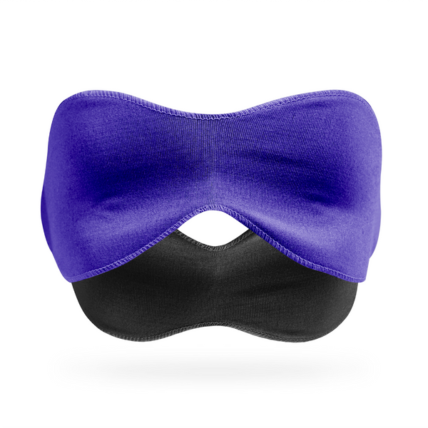 3-in-1 Sleep Mask, Purple.