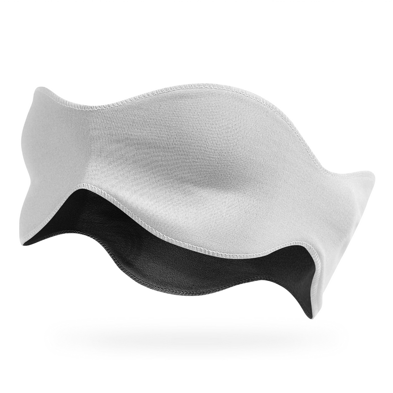 3-in-1 Sleep Mask, White.